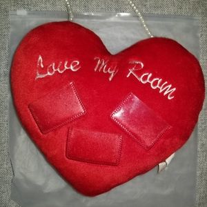 8 Inch Love My Room Heart Ornament